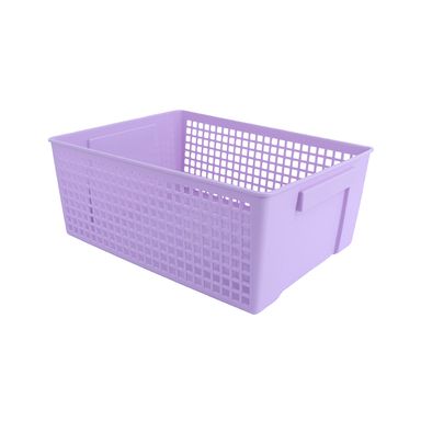 Organizador de plástico l púrpura 28*21.5*11.5cm -  Miniso