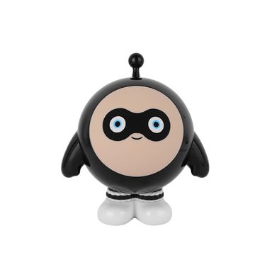 Set para jugar alcancía figura 01 negro serie egg party -  Egg Party