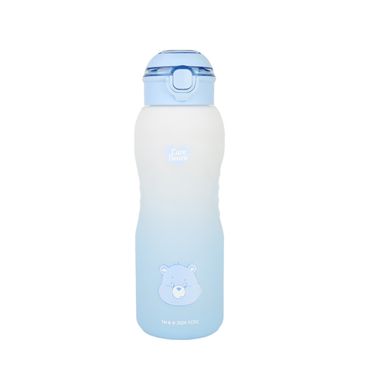 Vaso de plástico con tapa abatible automática 1500ml azul serie care bears -  Care Bears