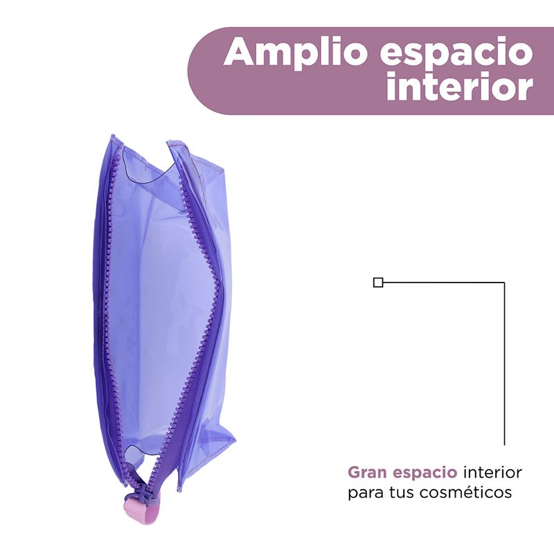 Cosmetiquera-miniso-serie-clear-plastic-triangular-morado-Miniso-5-23172