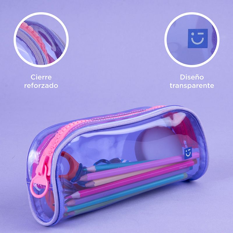 Cosmetiquera-miniso-serie-clear-plastic-tubular-con-cierre-maxi-morado-Miniso-6-23174