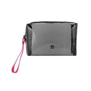 Cosmetiquera miniso serie clear plastic rectangular negro -  Miniso