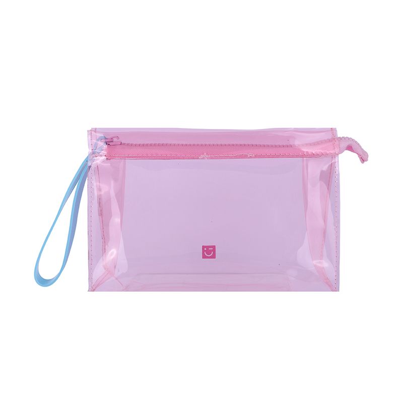 Cosmetiquera-miniso-serie-clear-plastic-triangular-rosa-Miniso-1-23170