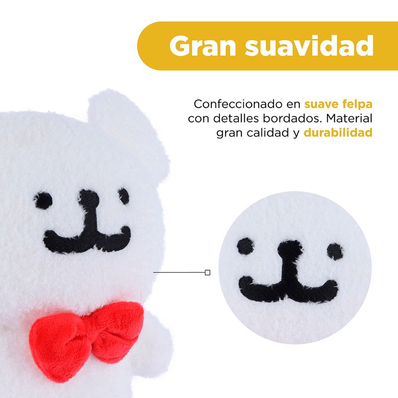 Peluche-25-cm-con-corbata-de-mo-o-serie-maltese-Maltese-5-23506