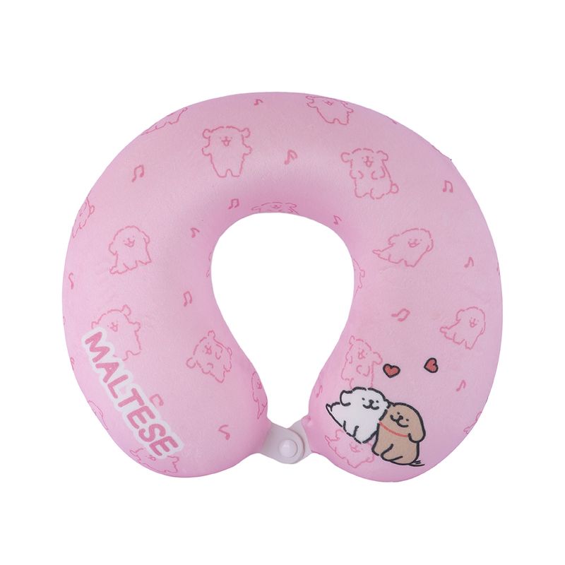 Almohada-de-viaje-de-espuma-viscoel-stica-rosa-serie-maltese-Maltese-1-23482