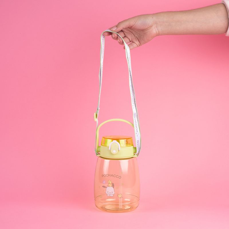 Botella-de-pl-stico-con-correa-1300ml-pochacco-serie-sanrio-verde-Sanrio-2-23930