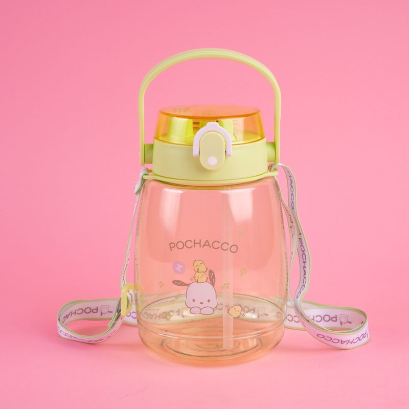 Botella-de-pl-stico-con-correa-1300ml-pochacco-serie-sanrio-verde-Sanrio-8-23930