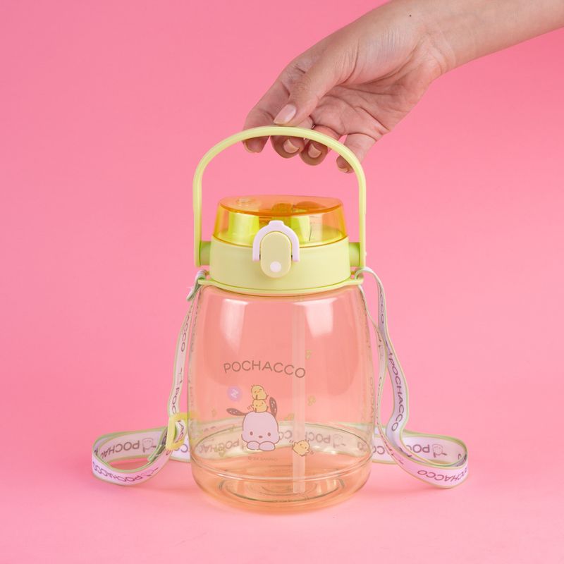 Botella-de-pl-stico-con-correa-1300ml-pochacco-serie-sanrio-verde-Sanrio-9-23930