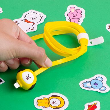 Cable de carga y datos 8pin colección bt21 chimmy -  BT21