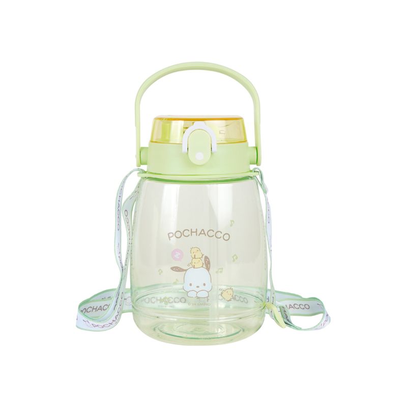 Botella-de-pl-stico-con-correa-1300ml-pochacco-serie-sanrio-verde-Sanrio-1-23930