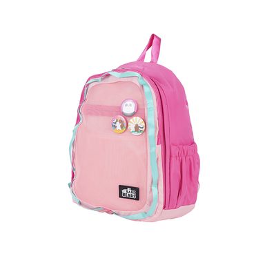 Mochila escolar colección wbb serie seaside music festival rosa grande 43cm x 32cm -  We Bare Bears