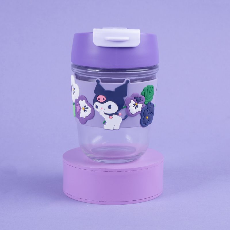 Vaso-de-vidrio-con-personajes-de-sanrio-350-ml-kuromi-Sanrio-9-24101