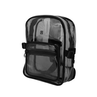 Mochila de moda miniso serie clear plastic negro -  Miniso
