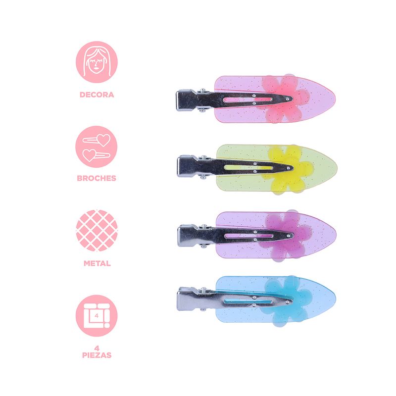 Set-de-broches-para-cabello-miniso-serie-flower-flores-y-glitter-4-pzas-Miniso-3-24177