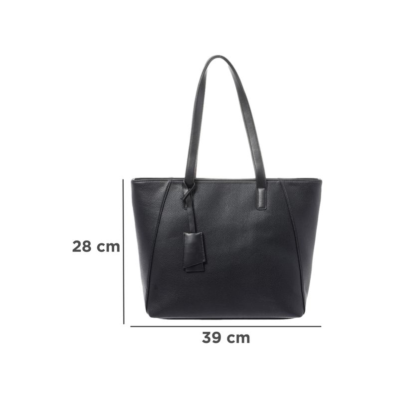 Bolso-tote-clasico-miniso-tipo-piel-texturizado-negro-Miniso-8-24178