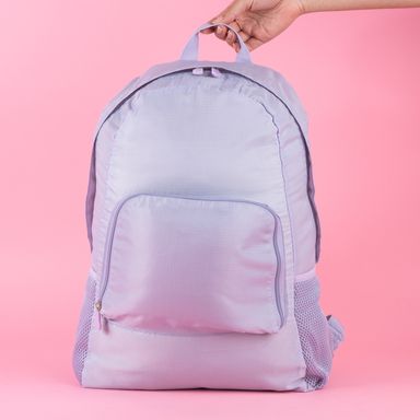 Organizador de viaje mochila plegable minigo 4.0 púrpura -  Miniso