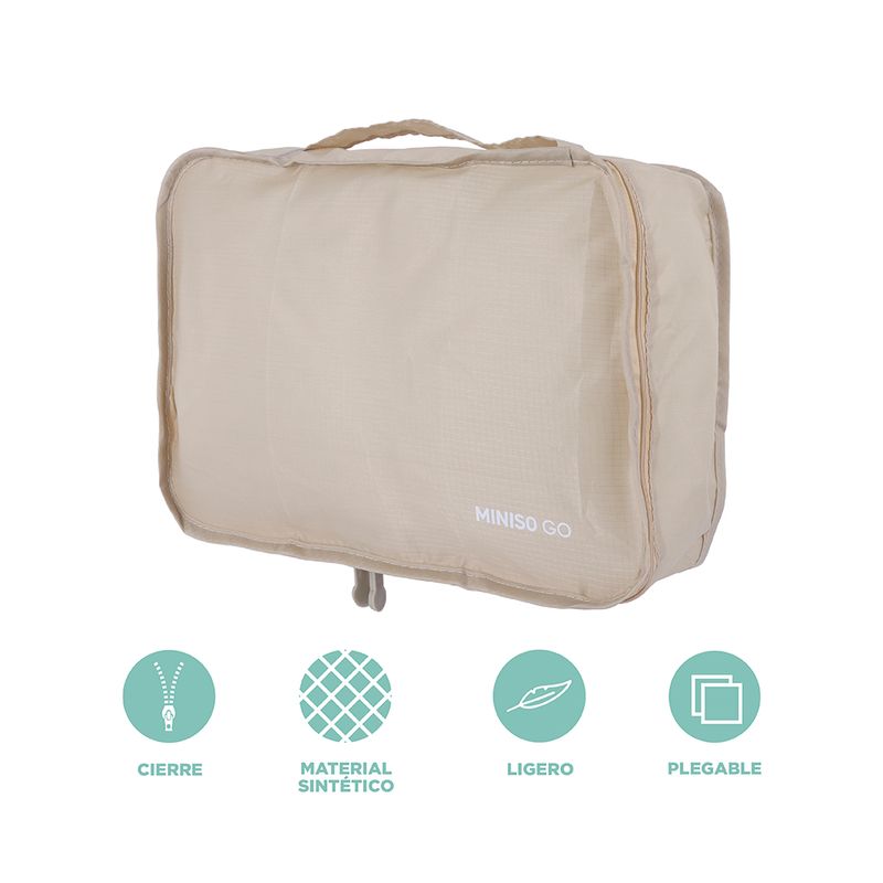 Organizador-de-viaje-bolsa-de-almacenamiento-de-ropa-plegable-minigo-4-0-m-caqui-Miniso-3-24200