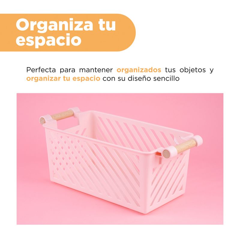 Organizador-de-pl-stico-apilable-mori-girl-con-mango-de-madera-l-rosa-Miniso-5-24233