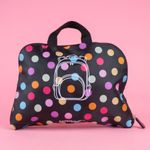 Organizador-de-viaje-mochila-escolar-plegable-serie-dots-negro-Miniso-3-24234
