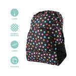 Organizador-de-viaje-mochila-escolar-plegable-serie-dots-negro-Miniso-4-24234