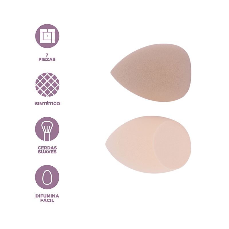 Brocha-de-maquillaje-y-esponja-de-maquillaje-7-piezas-doradas-Miniso-3-24255