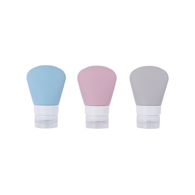 Botellas de viaje de silicona de 40 ml forma de abanico -  Miniso