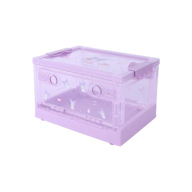 Organizador de plástico plegable con apertura lateral de personajes de sanrio xxs kuromi -  Sanrio