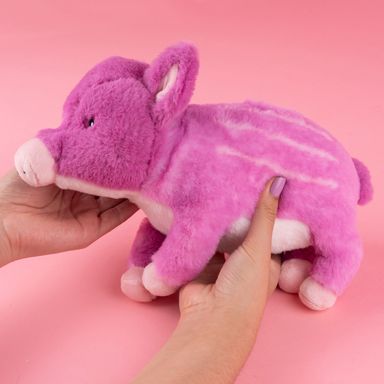 Peluche 28 cm lechón rosa 28cm serie miniso -  Miniso