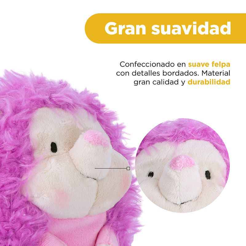 Peluche-17-cm-erizo-morado-17cm-serie-miniso-Miniso-4-23826