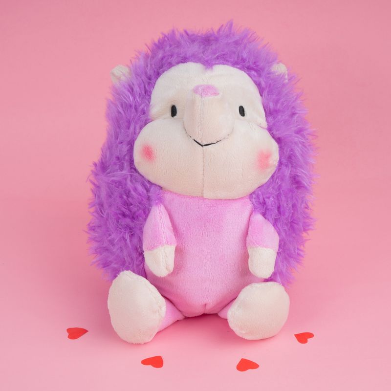 Peluche-erizo-morado-25cm-serie-miniso-Miniso-7-23828