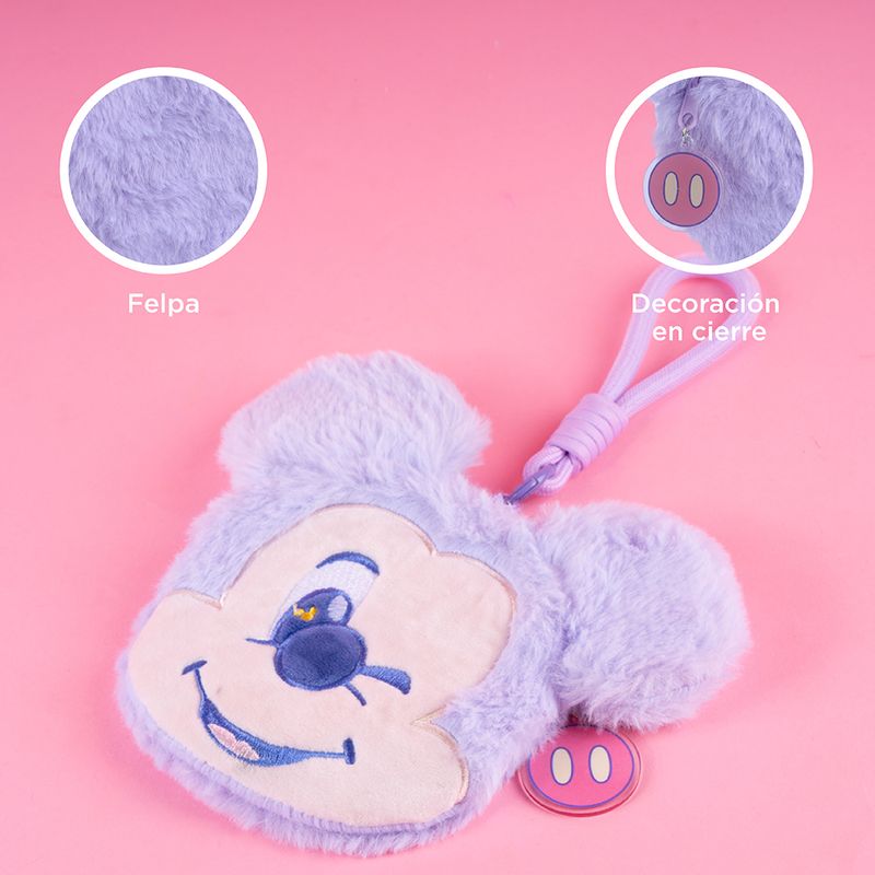 Monedero-de-peluche-disney-mickey-mouse-morado-Disney-5-23839