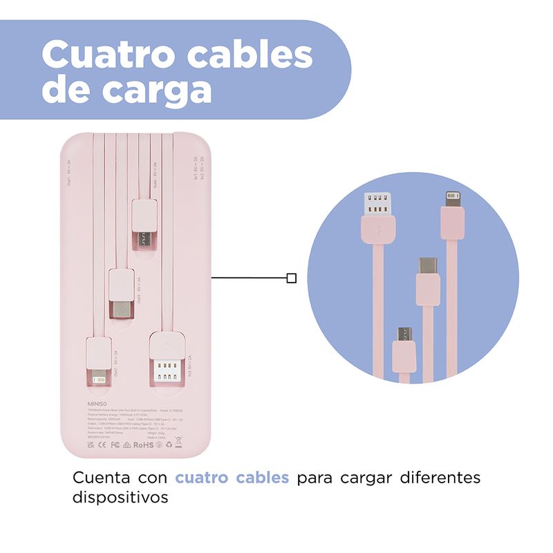 Power-bank-10000mah-con-cuatro-cables-mod-x-103dxg-rosa-Miniso-6-23867