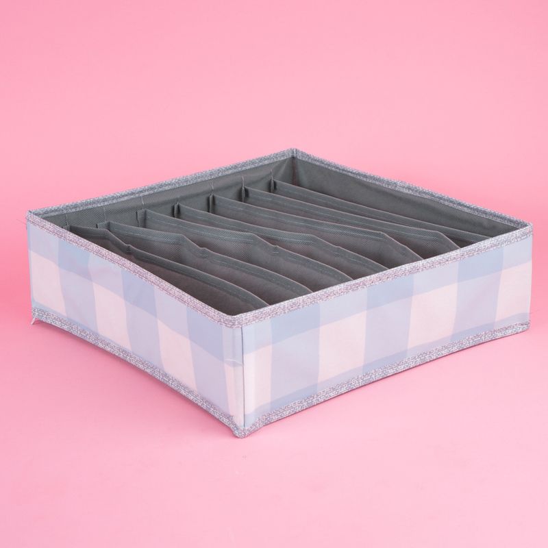 Organizador-de-tela-con-sujetadores-de-8-compartimentos-serie-cuadros-azules-Miniso-3-23880