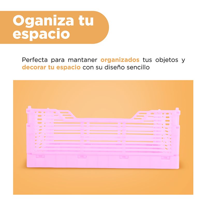 Organizador-de-pl-stico-plegable-serie-rayas-m-rosa-Miniso-4-23881