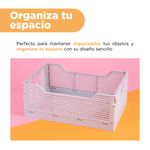 Organizador-de-pl-stico-plegable-serie-rayas-m-gris-Miniso-5-23882