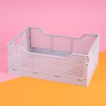 Organizador-de-pl-stico-plegable-serie-rayas-m-gris-Miniso-7-23882