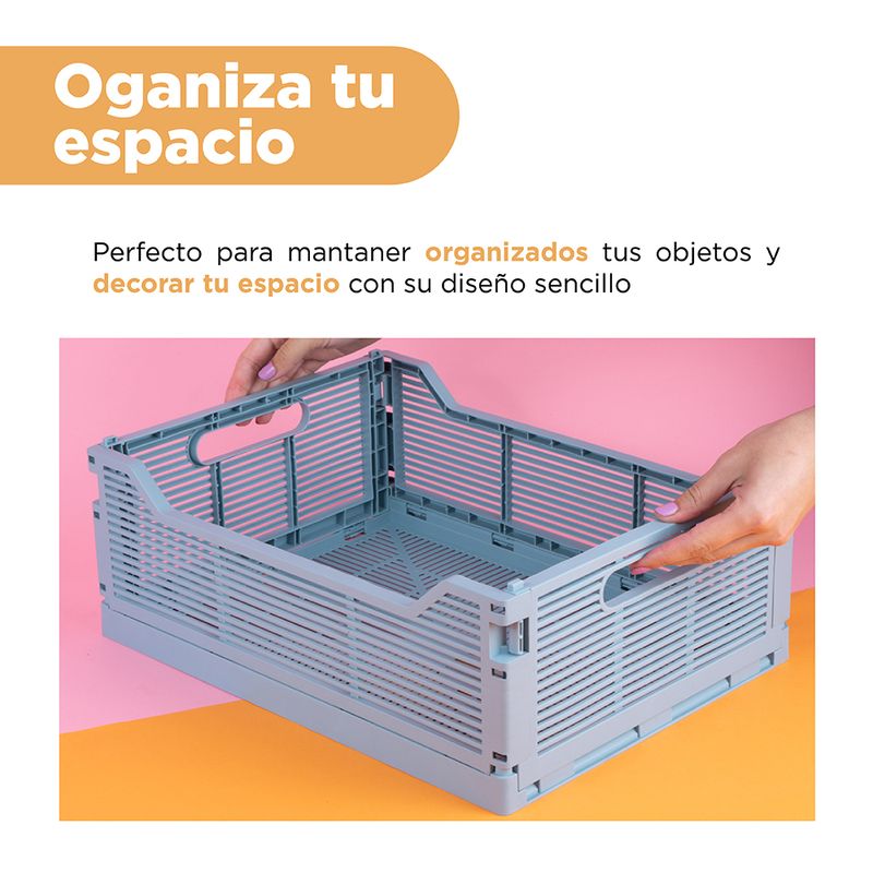 Organizador-de-pl-stico-plegable-serie-rayas-l-azul-Miniso-4-23885