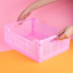 Organizador-de-pl-stico-plegable-serie-rayas-l-rosa-Miniso-2-23887
