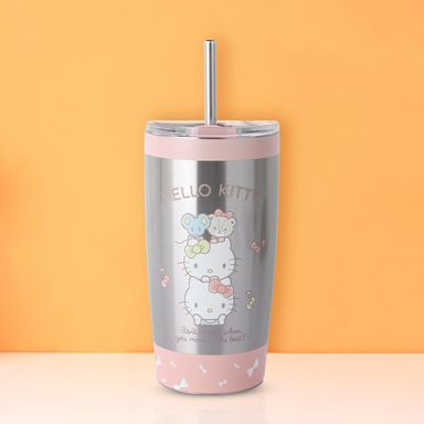Vaso de acero sanrio party series 530 ml hello kitty -  Sanrio