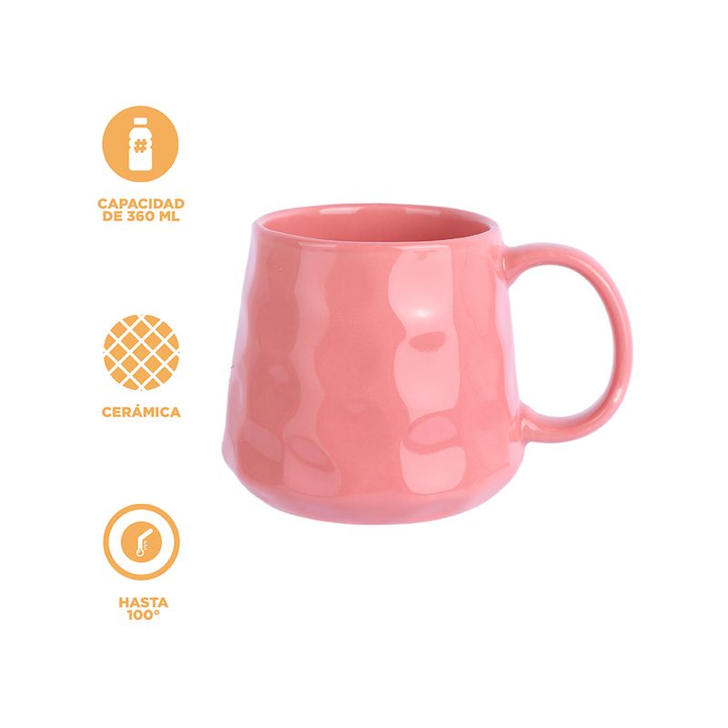 Taza-con-relieve-de-color-liso-360-ml-rosa-Miniso-4-23921