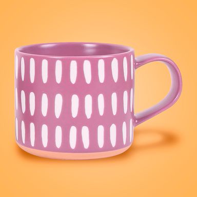 Taza retro 412 ml púrpura -  Miniso