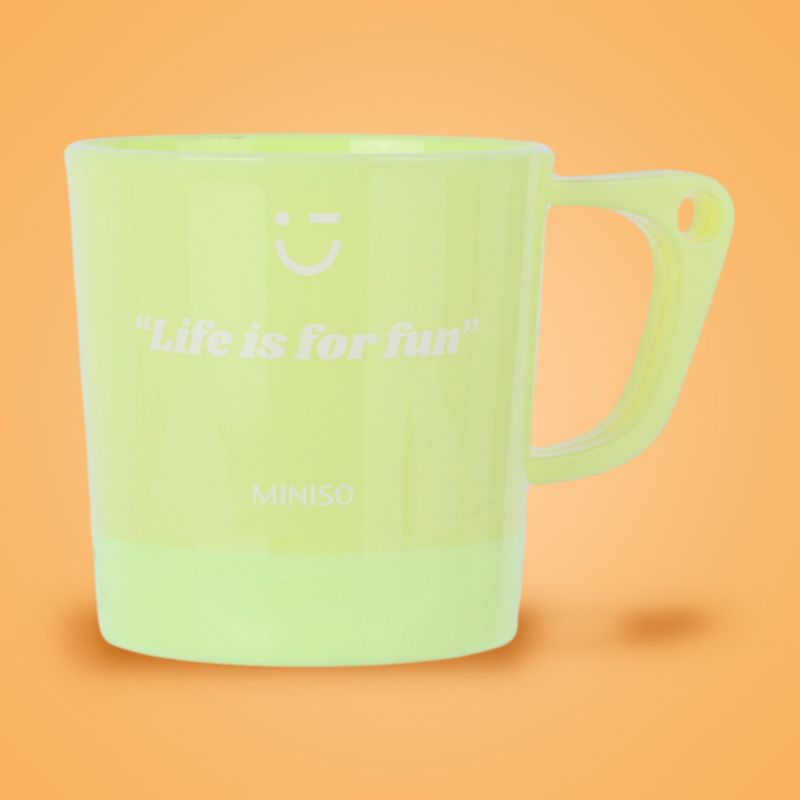 Taza-de-pl-stico-de-color-solido-220-ml-verde-Miniso-2-23958