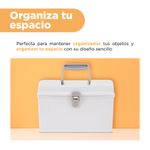 Organizador-de-pl-stico-bicolor-con-tapa-abatible-y-asa-blanquecino-Miniso-5-23967