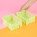 Organizador-de-pl-stico-2-piezas-verde-15-8-11-5-6-7cm-lima-Miniso-2-23971