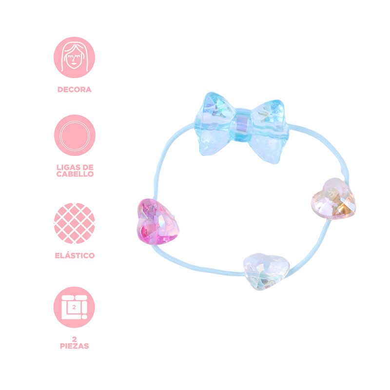 Set-de-ligas-para-cabello-mo-os-y-corazones-hologr-ficos-2-pzas-Miniso-3-24022