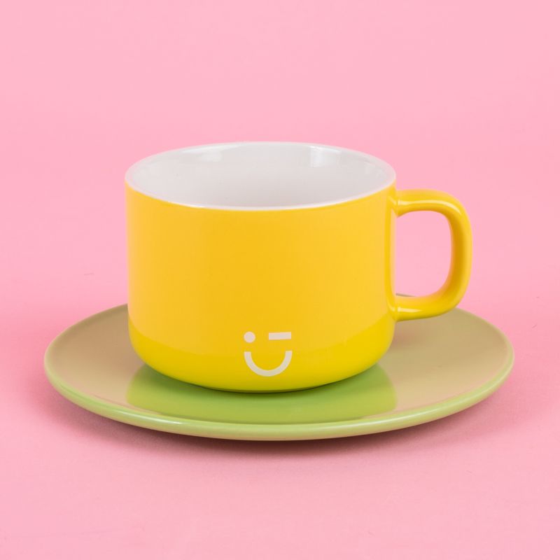 Taza-con-posavasos-rainbow-series-210-ml-amarillo-Miniso-4-24069
