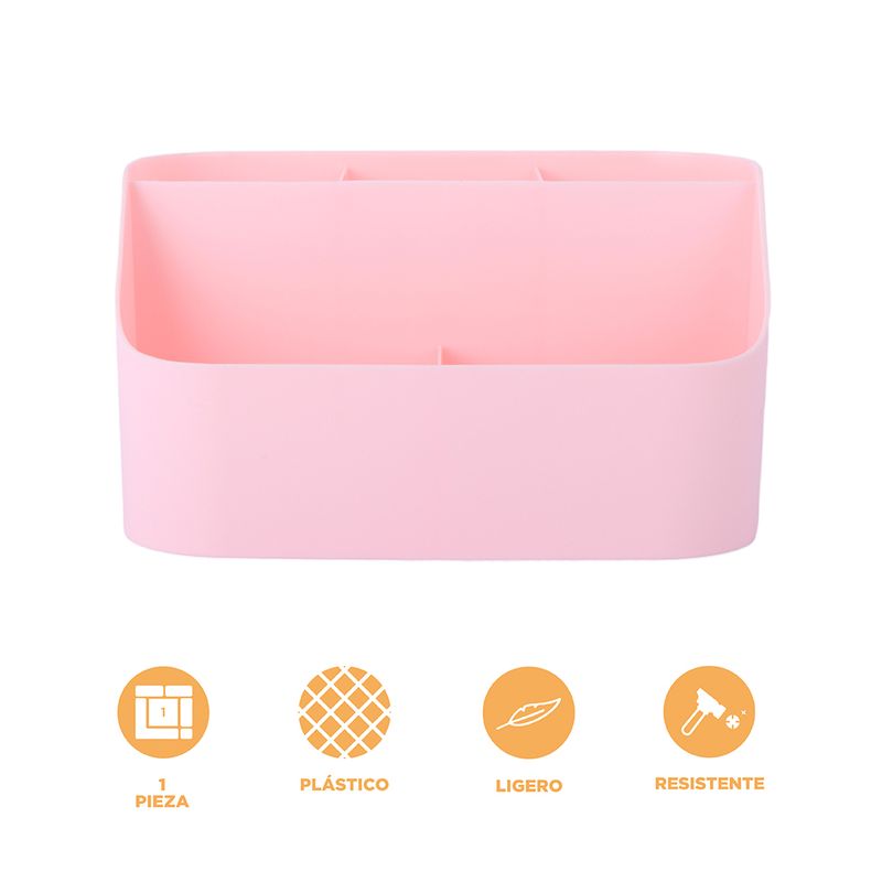 Organizador-de-pl-stico-de-5-ranuras-mori-girl-rosa-Miniso-4-24076