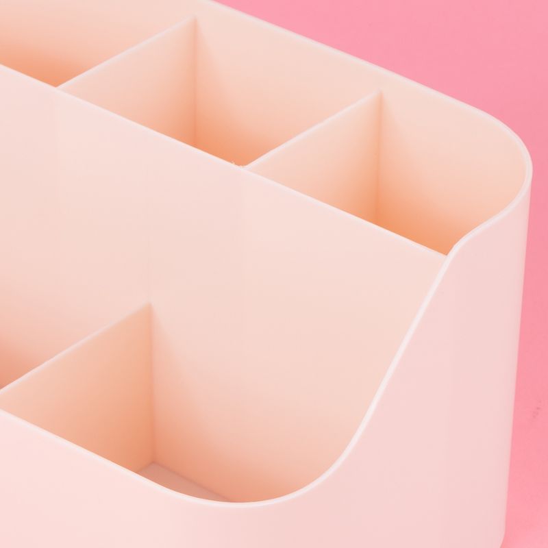 Organizador-de-pl-stico-de-5-ranuras-mori-girl-beige-Miniso-3-24077