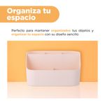 Organizador-de-pl-stico-de-5-ranuras-mori-girl-beige-Miniso-5-24077