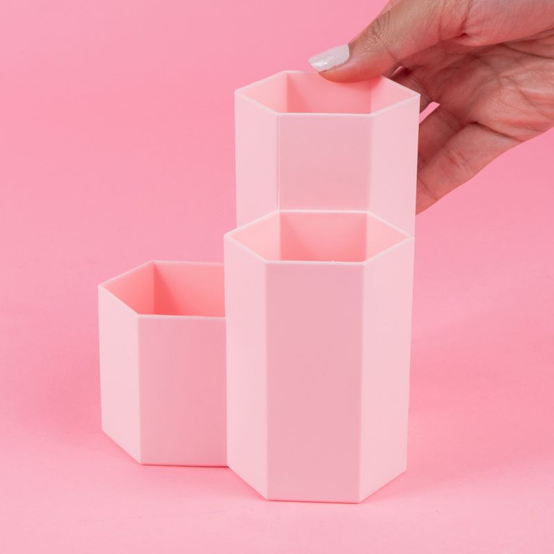 Organizador-de-pl-stico-portalapices-de-3-ranuras-mori-girl-rosa-Miniso-2-24079
